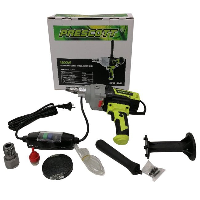 دریل کر گیر الماسه پریسکوت 1600 وات Prescott PT2812001