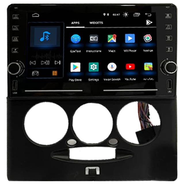 پخش فابریک خودرو و مانیتور ماشین پراید Pride 131 Car Player Monitor مدل F757