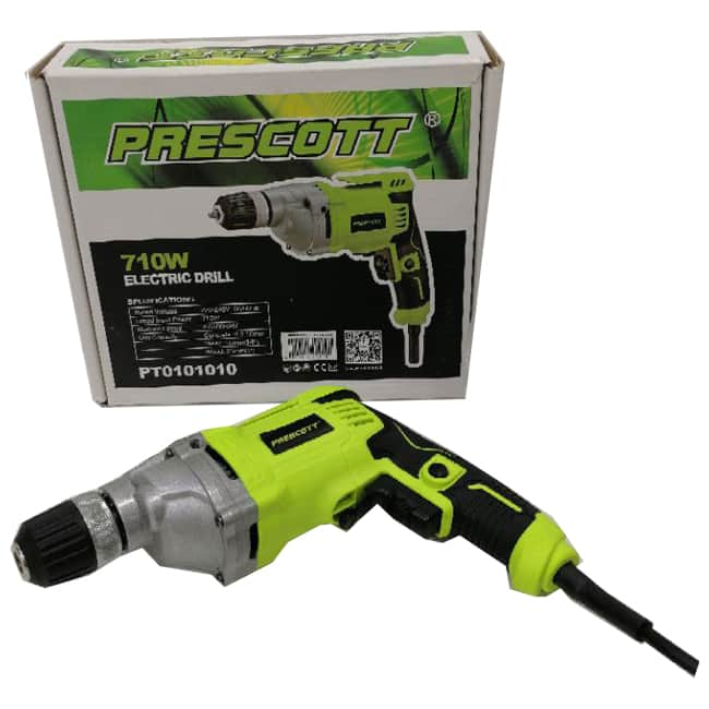 دریل برقی پریسکوت 710 وات سه نظام دیمر دار PT0101010 Prescott