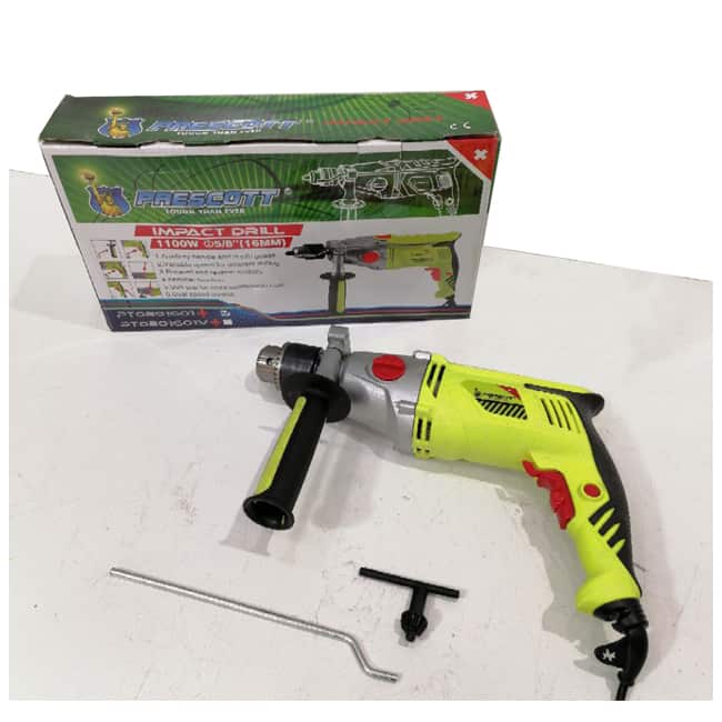 دریل چکشی 1100 وات نظام 16 پریسکوت +Pressott PT0201601