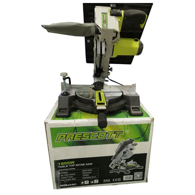 اره فارسی بر رومیزی پریسکوت 1800 وات PT0825401 Prescott