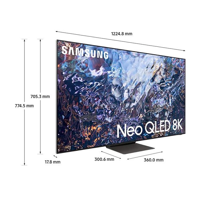 تلویزیون سامسونگ هوشمند 55 اینج مدل Neo QLED 8K QA55QN700AUXZN