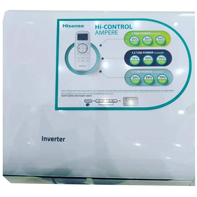 کولر گازی 18000 هایسنس اینورتر QAS-18UT R410 T3