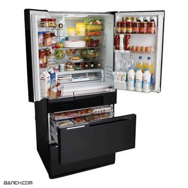 یخچال ساید بای ساید هیتاچی فرنچ 537 لیتر RE6800 Refrigerator Hitachi