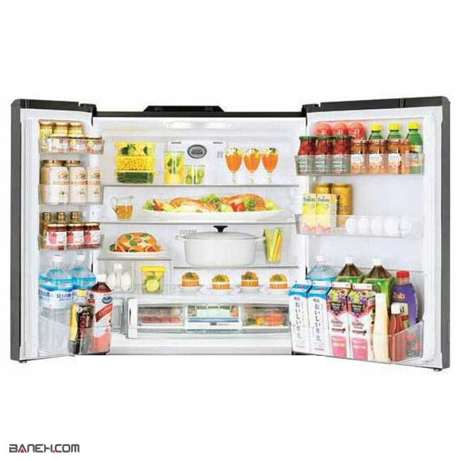 یخچال ساید بای ساید هیتاچی فرنچ 537 لیتر RE6800 Refrigerator Hitachi