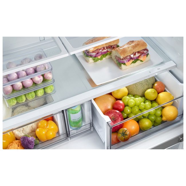 یخچال ساید بای ساید سامسونگ RF59 چهار درب فرنچ 30 فوت