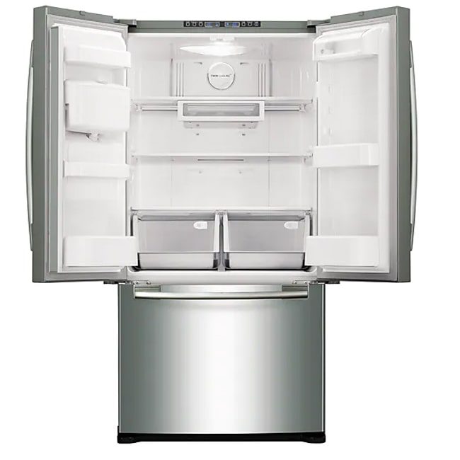 یخچال فریزر فرنچ ساید بای ساید سامسونگ RF67 سه درب فرانسوی 28 فوت