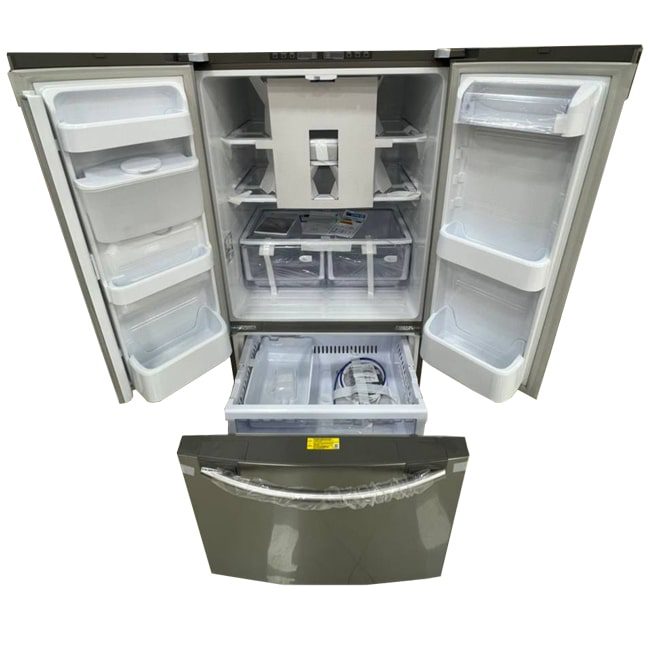 یخچال فریزر فرنچ ساید بای ساید سامسونگ RF67 سه درب فرانسوی 28 فوت