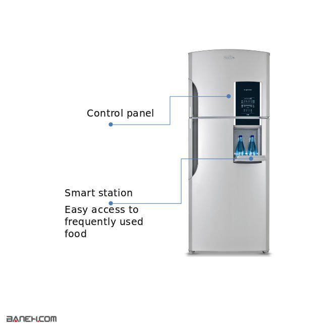 یخچال فریزر مابه 26 فوت RMS-1951ZINB1 Mabe Refrigerator