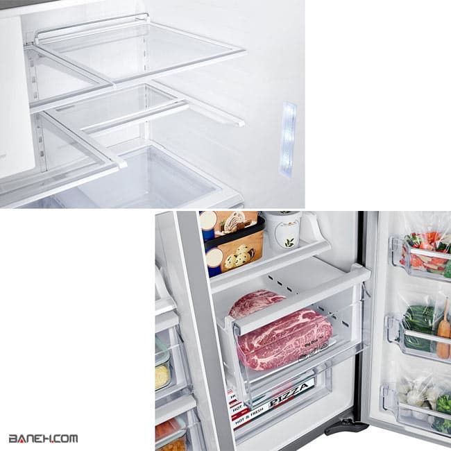 یخچال فریزر سامسونگ 30 فوت رومانو ROMANEE PT STS SAMSUNG