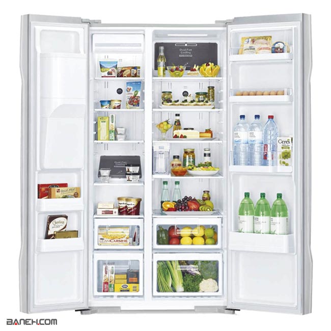 یخچال ساید بای ساید هیتاچی 32 فوت HITACHI SIDE BY SIDE RS700
