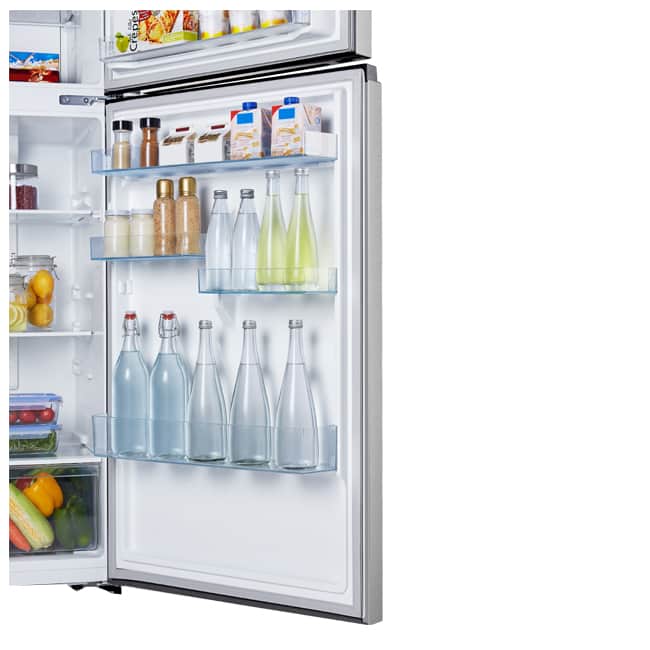 یخچال فریزر بالا پایین 26 فوت هایسنس 2022 نقره ای RT488