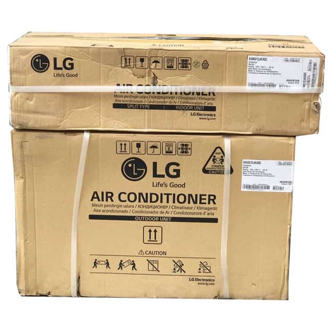 کولر گازی ال جی 12000 دیواری اینورتر R410 سرد S4-Q12JA3QC T1