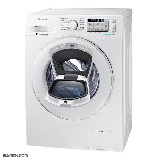 ماشین لباسشویی 9 کیلویی سامسونگ SAMSUNG ADDWASH WW90K5213WW