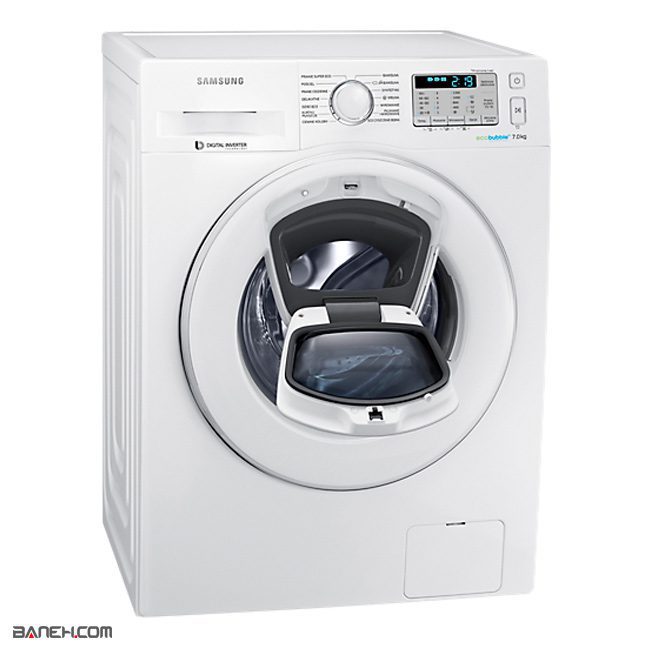 ماشین لباسشویی 9 کیلویی سامسونگ SAMSUNG ADDWASH WW90K5213WW