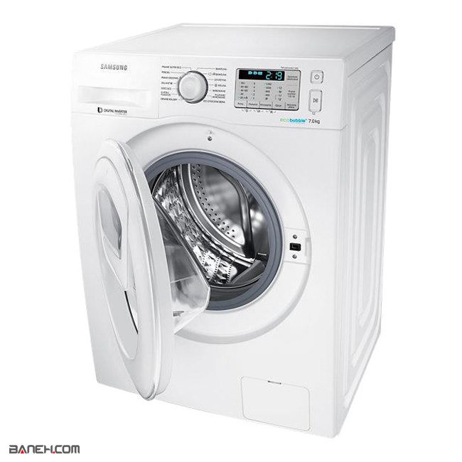 ماشین لباسشویی 9 کیلویی سامسونگ SAMSUNG ADDWASH WW90K5213WW