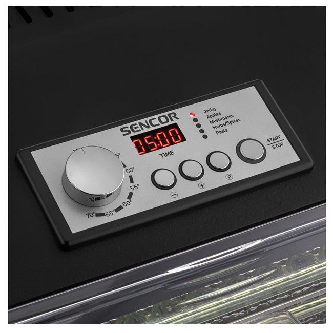 میوه خشک کن حرفه ای سنکور 500 وات Sencor SFD 6601BK