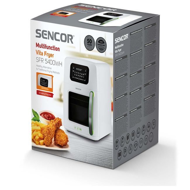 سرخ کن بدون روغن سنکور چند کاره 1800 وات SFR 5400WH VITA