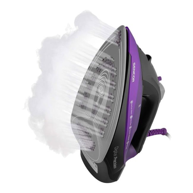 اتو بخار دیجیتال 2700 وات سنکور Sencor SSI9000bk