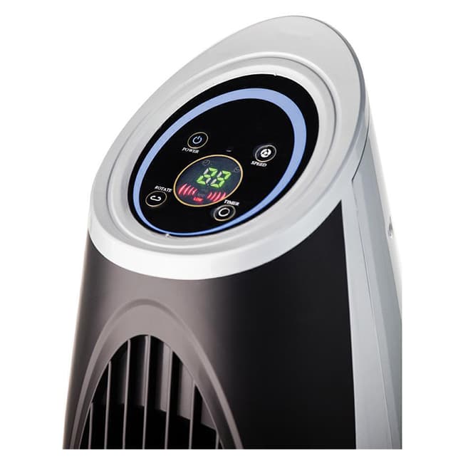 پنکه رومیزی فکر 90 وات تایمر دار نقره ای TVL 90