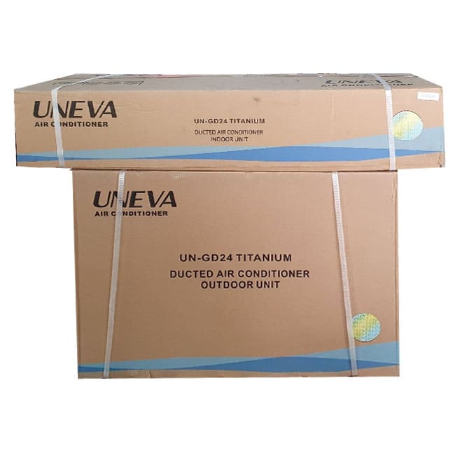 کولر گازی داکت اسپلیت اینورتر 24000 یونیوا UNEVA UN-GD24 Titanium