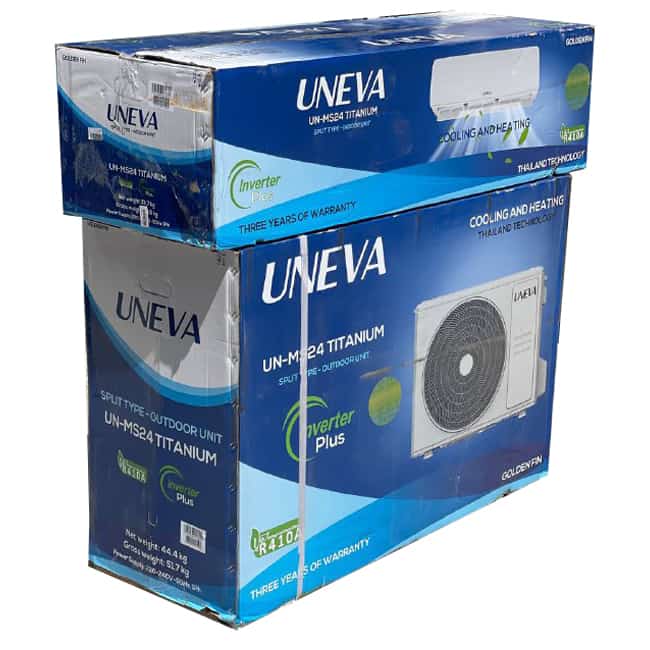 کولر گازی دیواری یونیوا سرد و گرم 24000 اولترا UNEVA UN-MS24 Ultra T3