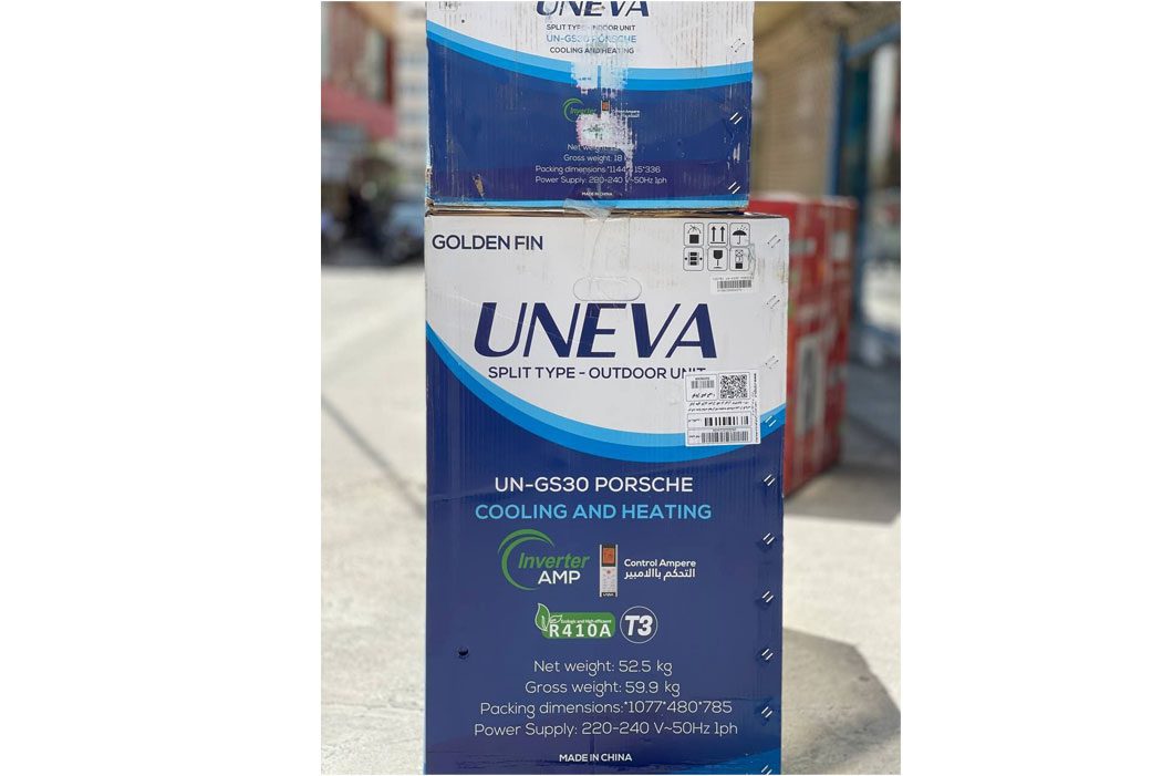 کولر گازی یونیوا اینورتردار T3 30000 مدل UN-GS30 PORSCHE