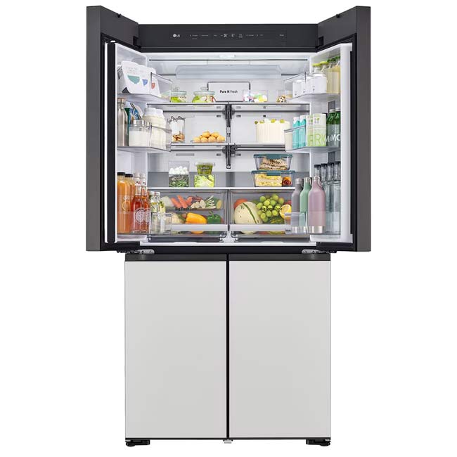 یخچال فریزر ساید ال جی V960 GMV960NNME