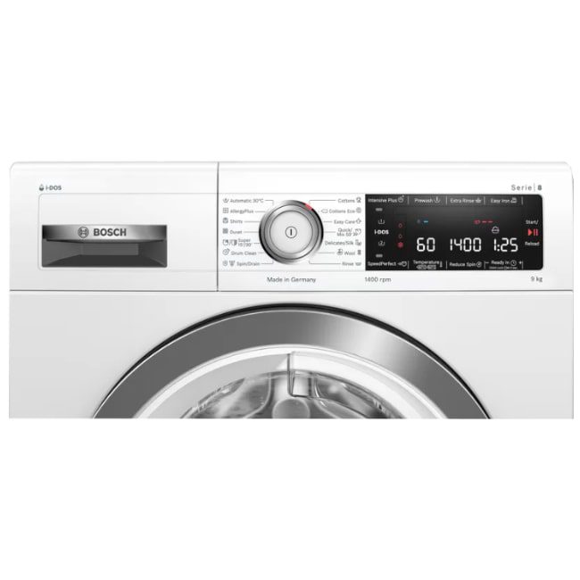 ماشین لباسشویی بوش 9 کیلویی سری 8 سفید WAV28K90ME Bosch