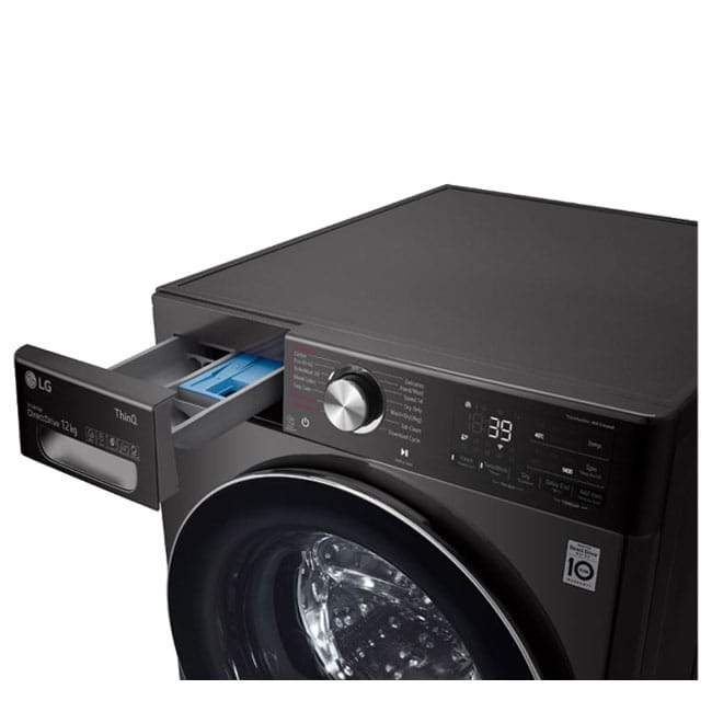 لباسشویی 12 کیلویی و 8 کیلو خشک کن ال جی LG WDV1260BRP