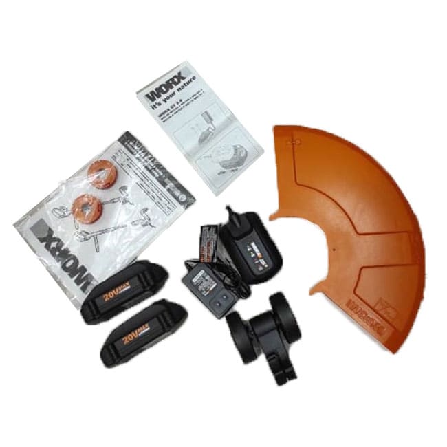 علف زن دستگاه چمن زن 20 ولت ورکس Worx WG160.3