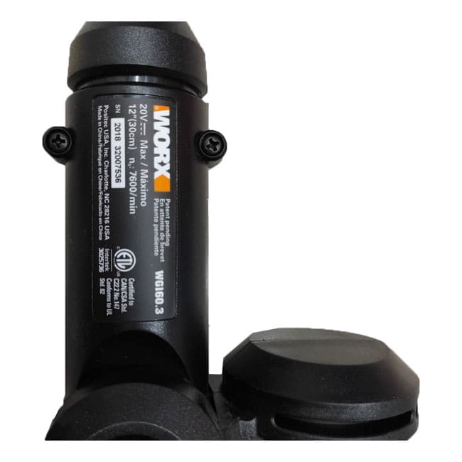 علف زن دستگاه چمن زن 20 ولت ورکس Worx WG160.3