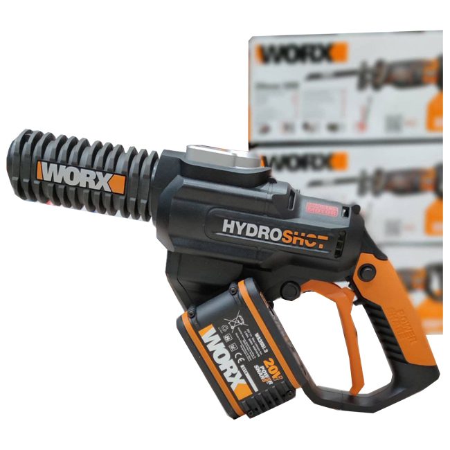 سمپاش و کارواش شارژی ورکس براشلس جعبه پلاستیک WG630E.9