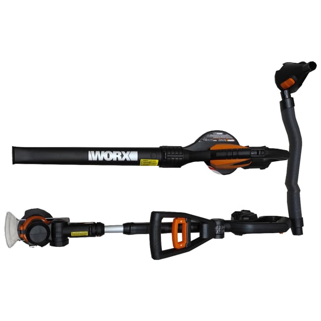 علف زن چمن زن و دستگاه دمنده مکنده ورکس 32 ولت WG575.1 WG175.1