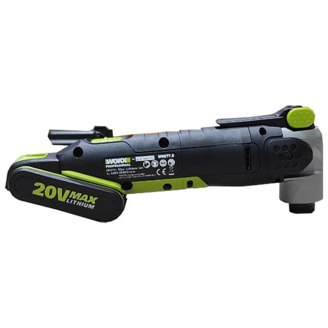 فرز شارژی همه کاره ورکس 20 ولت Worx WU677.9 Professional Sonicrafter