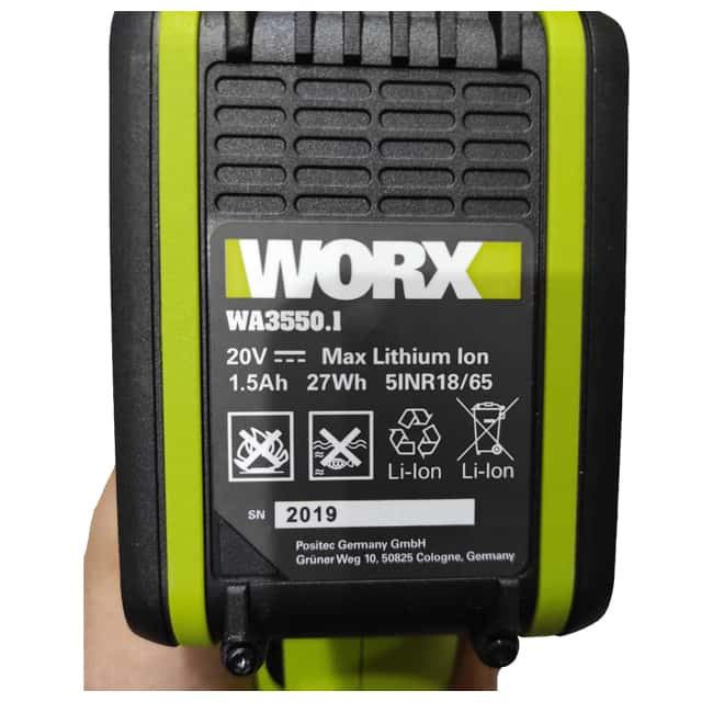 فرز شارژی همه کاره ورکس 20 ولت Worx WU677.9 Professional Sonicrafter