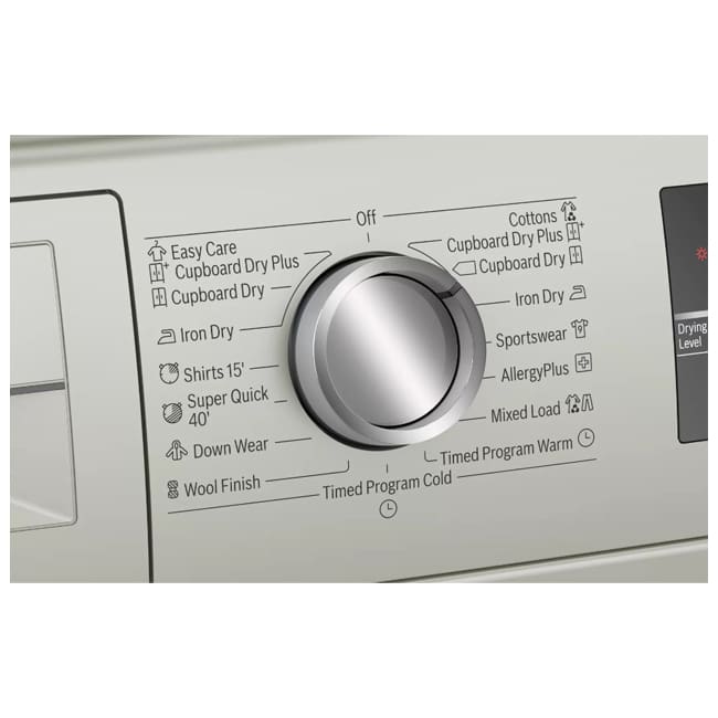 خشک کن خازنی 8 کیلویی بوش سری 6 WTG8641XME نقره ای