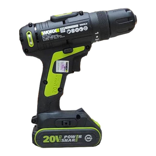 دریل شارژی 20 ولت سه نظام ورکس Worxs wu172.9