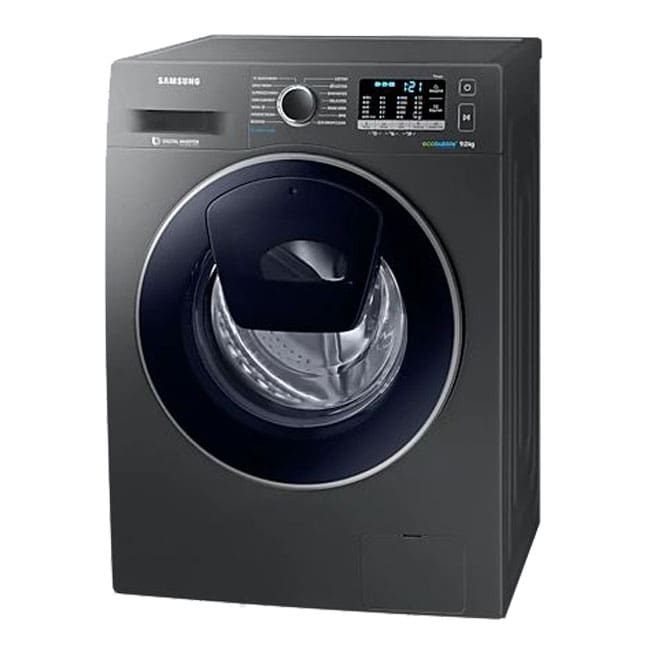 لباسشویی سامسونگ 9 کیلویی 1400 دور نقره ای Samsung washing WW90K54E0UX