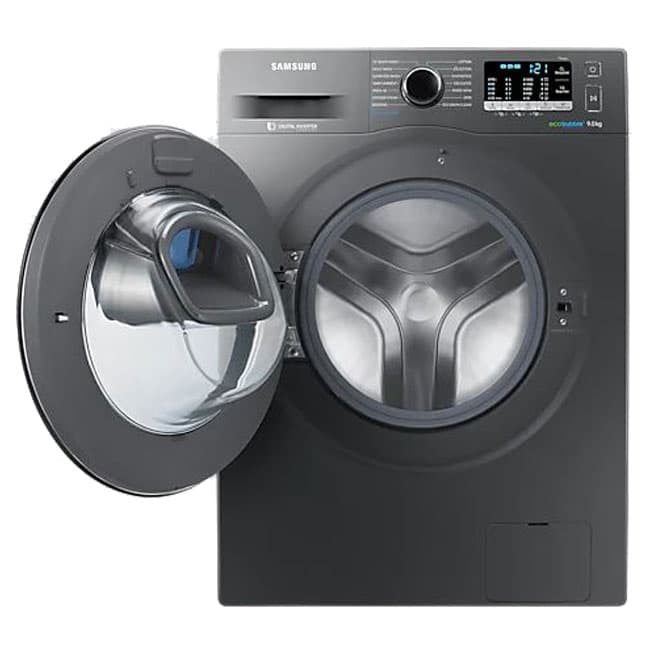 لباسشویی سامسونگ 9 کیلویی 1400 دور نقره ای Samsung washing WW90K54E0UX