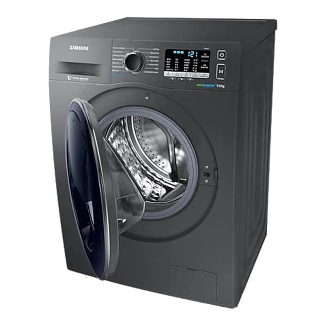 لباسشویی سامسونگ 9 کیلویی 1400 دور نقره ای Samsung washing WW90K54E0UX