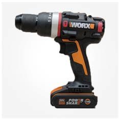 دریل شارژی ورکس 20 ولت 1600 دور در دقیقه Worx WX-JCR.9
