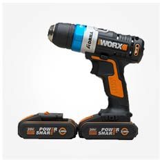 دریل شارژی ورکس 800 دور در دقیقه Worx WX178.9