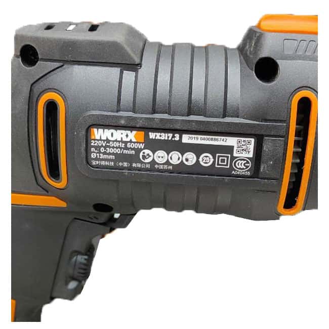 پک کامل لوازم و دریل برقی 600 وات ورکس Worx WX317.3