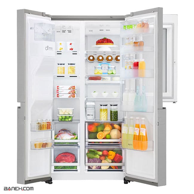 یخچال ال جی ساید بای ساید 30 فوت GC-X247CSAV LG X247