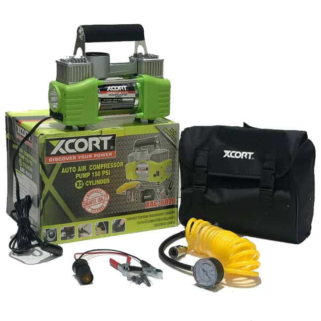 پمپ باد ماشین ایکس کورت دو سیلندر مدل XAC-6020