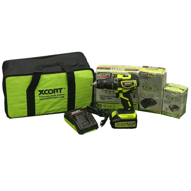 پک دریل شارژی 12 ولت ایکس کورت مدل 12-52 دو حالته