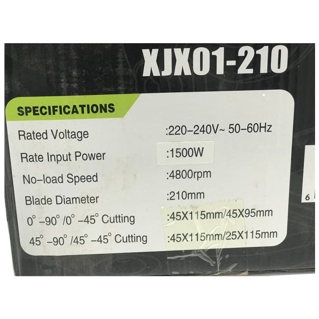 اره فارسی بر ایکس کورت 1800 وات 5500 دور XJX01-255