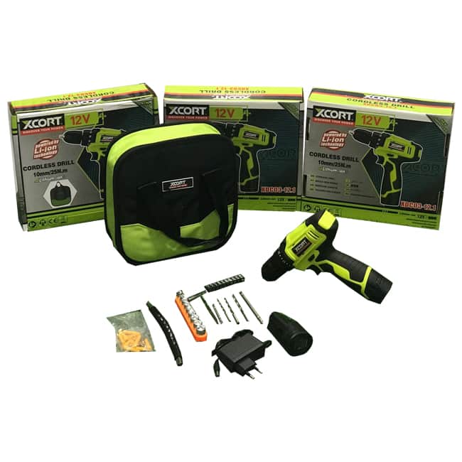 دریل شارژی 12 ولت ایکس کورت ترکمتر دار XDC03-12