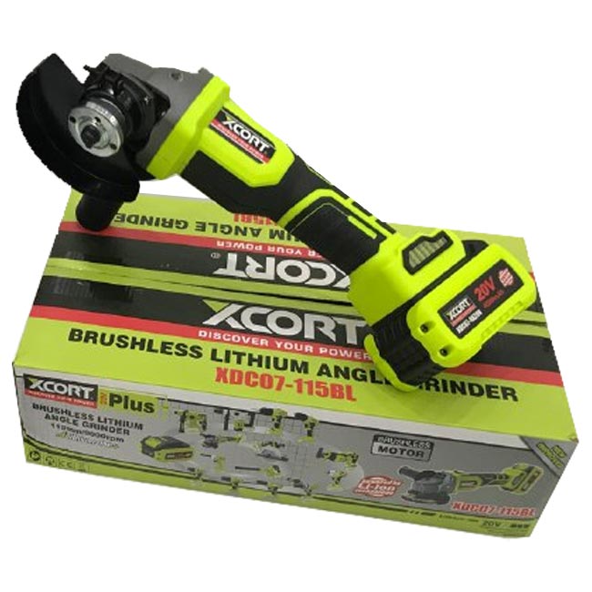 سنگ فرز شارژی اکسکورت 20 ولت XDC07-115BL براشلس